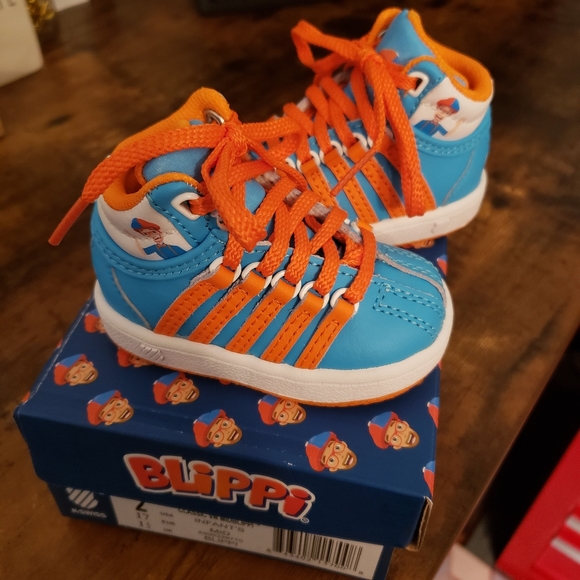 K-Swiss | Shoes | Kswiss Infant Blippi High Top Sneakers Sz 2 | Poshmark